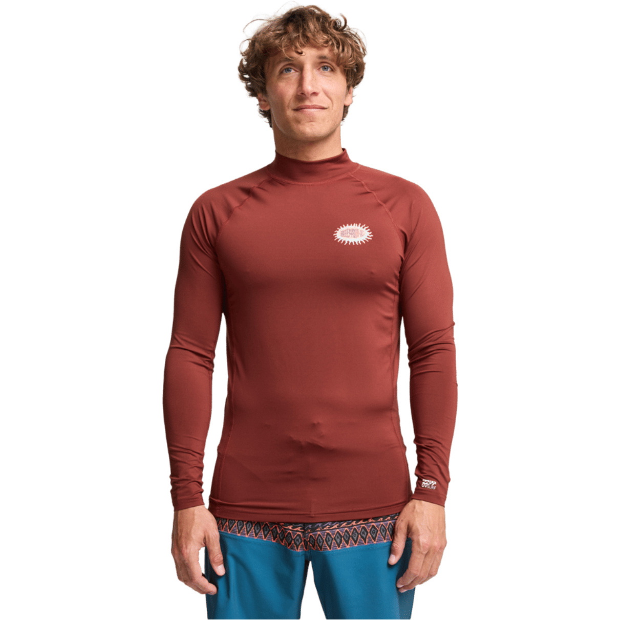 2026 Billabong M&auml;nner Neuauflage Langarm-Lycra-Weste EBYWR03026 - Burnt Red